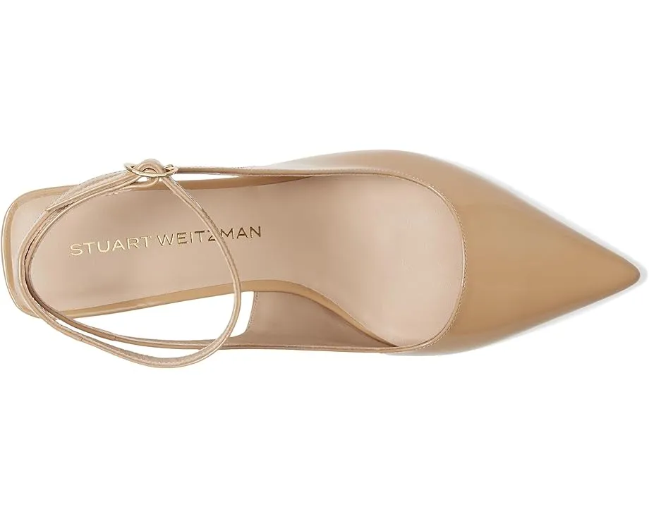 Stuart Weitzman Туфли Vinnie 50 на тонком каблуке с ремешком на щиколотке
