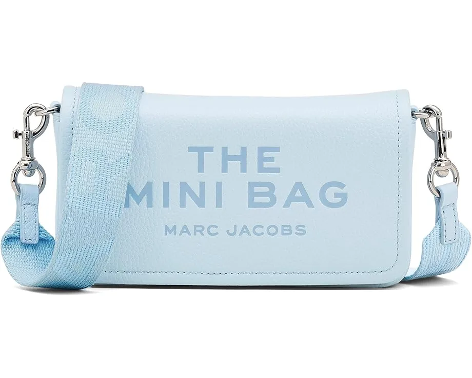 Мини-сумка The Leather Mini Bag из кожи с регулируемым ремнем Marc Jacobs