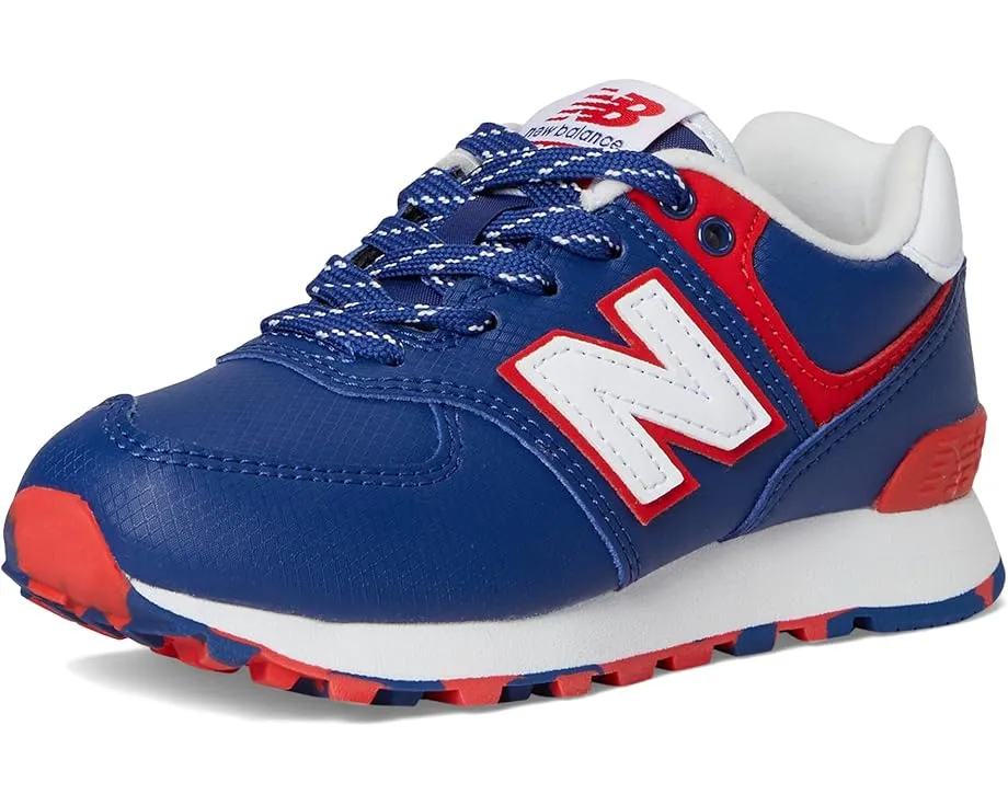Детские кроссовки New Balance 574 с верхом из замши и сетки