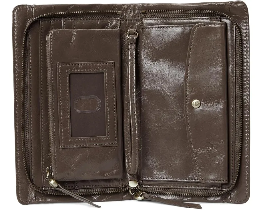 Косметичка HOBO Evolve на молнии с отделениями для карт