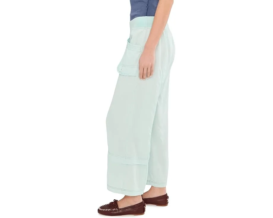 Широкие укороченные брюки XCVI Mallis Gaucho из лиоцелла с эластичным поясом