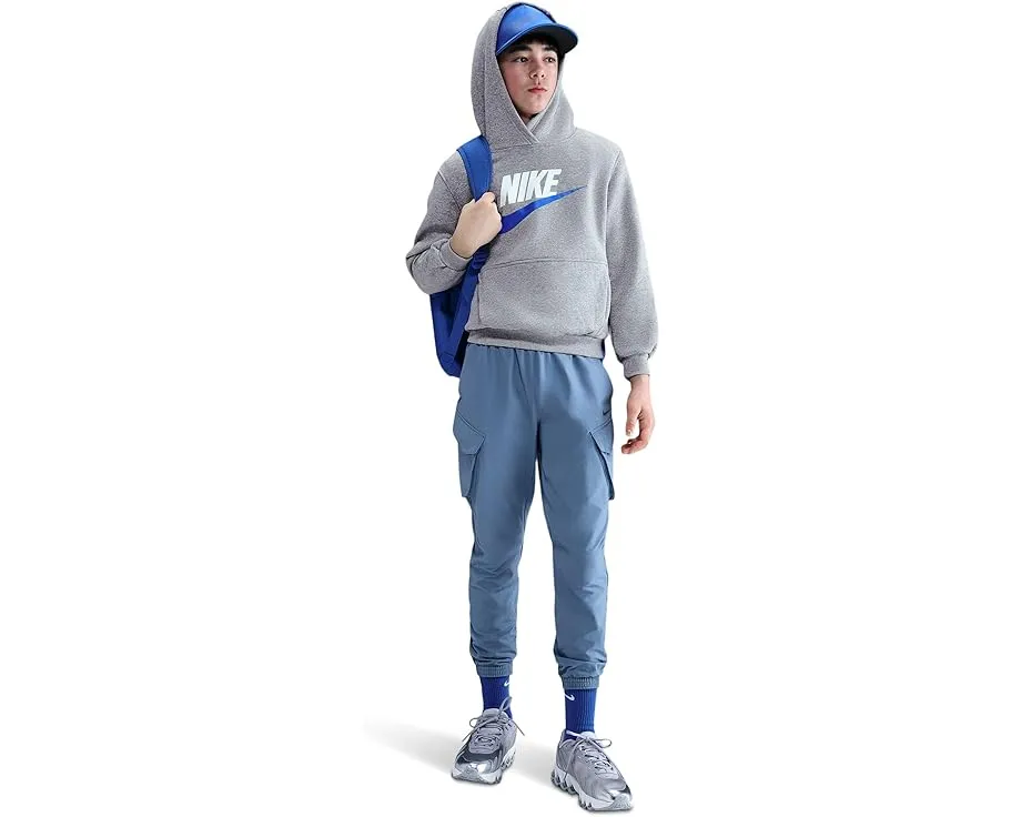 Детская худи Nike Sportswear Club Fleece из мягкого флиса с большим карманом