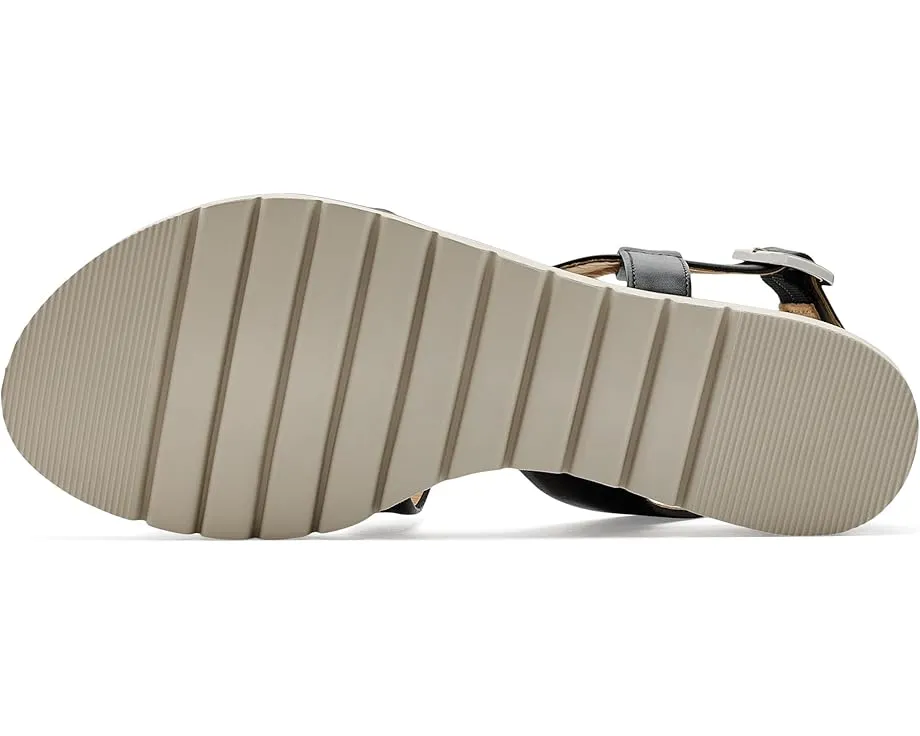 Сандалии Islander на клиновидном каблуке с регулируемой пряжкой David Tate