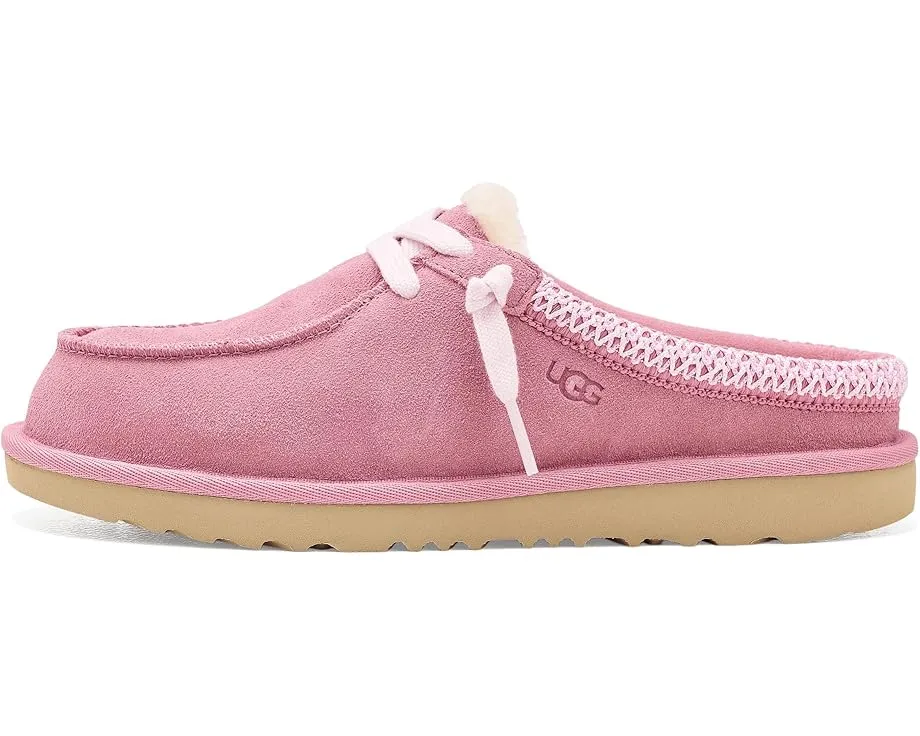 Детские тапочки UGG Kids Tasman Mule с подкладкой UGGplush и подошвой из сахарного тростника