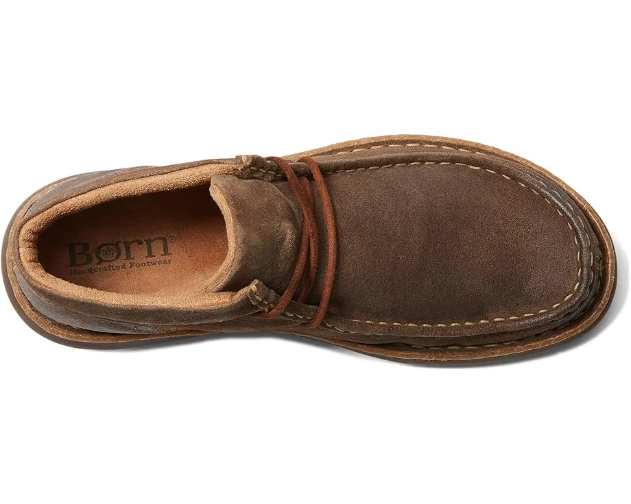 Ботинки Born Brock из кожи на шнуровке