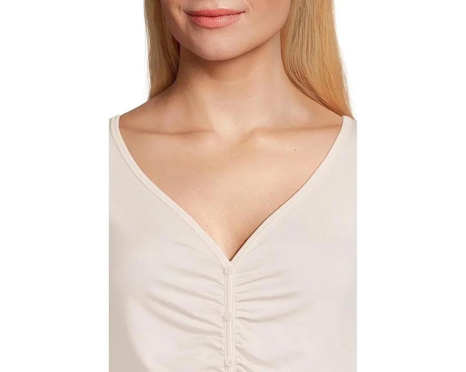 Футболка Yasmina с защипами от Splendid из тенсела