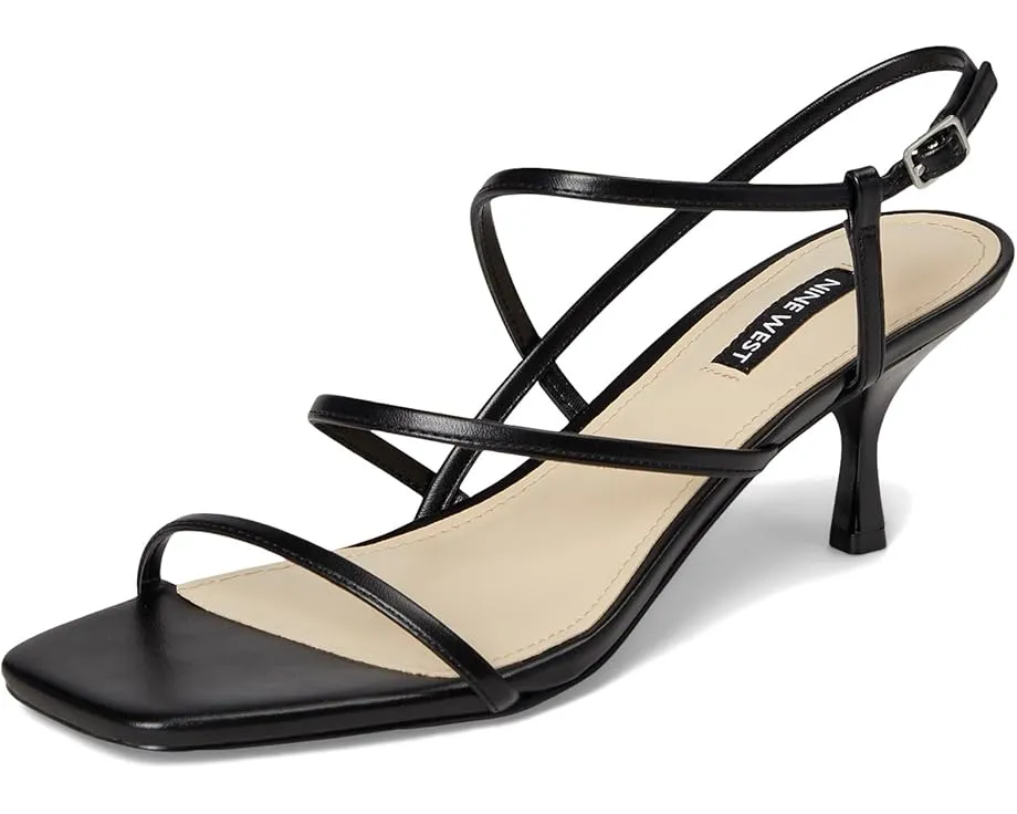 Nine West Босоножки Hindy на среднем каблуке с ремешками и квадратным мыском