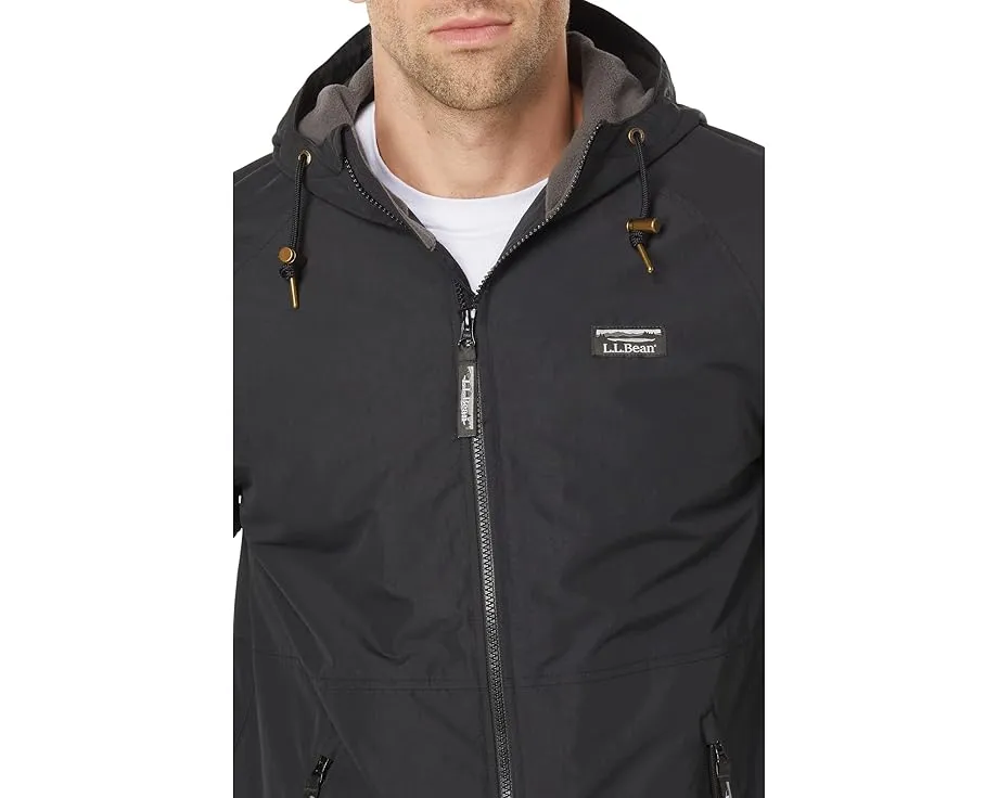Утепленная куртка-бомбер L.L.Bean с капюшоном на флисовой подкладке
