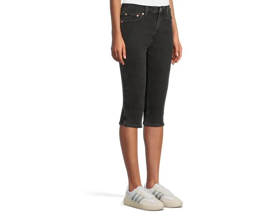 Капри Levi's® Premium Wedgie с высокой талией и зауженным силуэтом