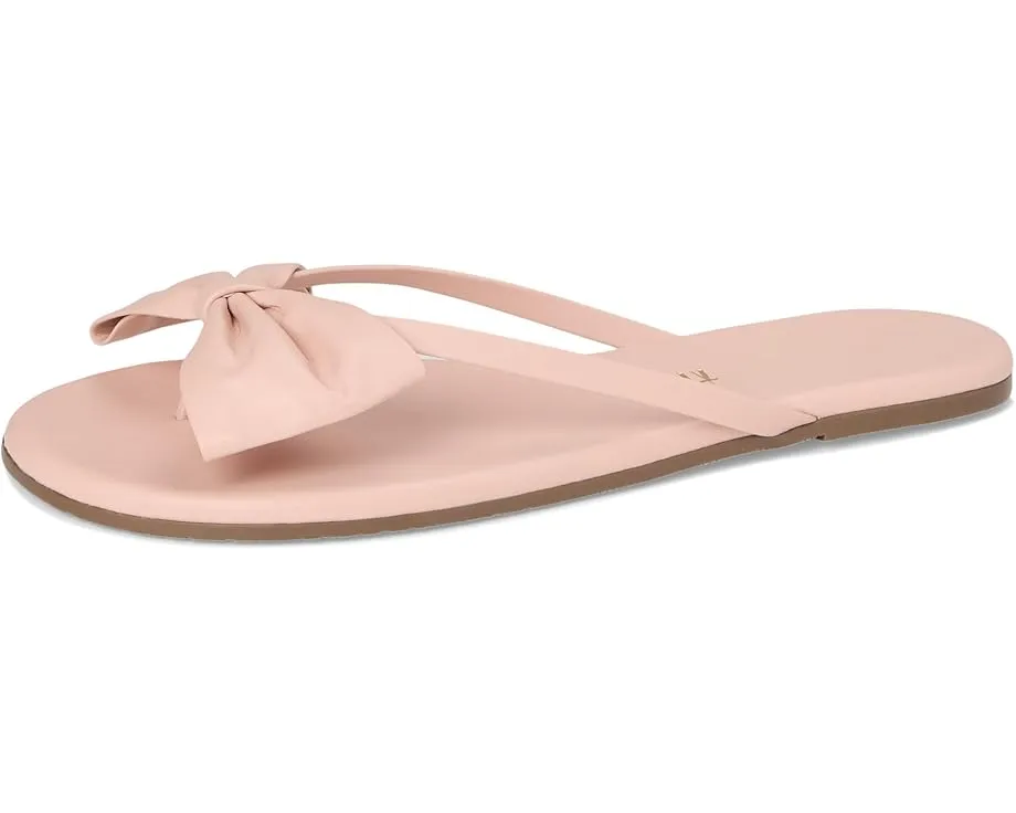 Сандалии TKEES Lily Oversized Bow с большим бантом из мягкой кожи