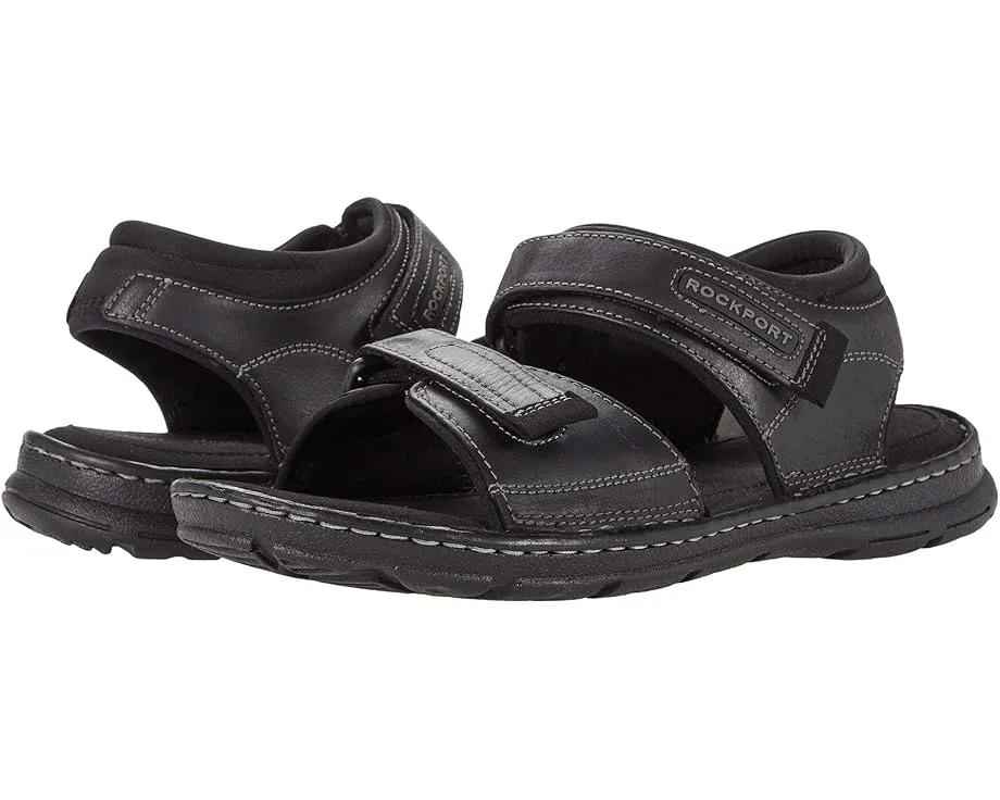 Сандалии Rockport Darwyn Quarter Strap с открытым носком и двумя застежками