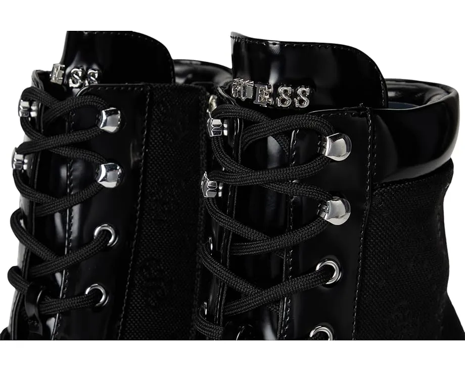Ботильоны GUESS Nellsan на устойчивом каблуке с круглым носком