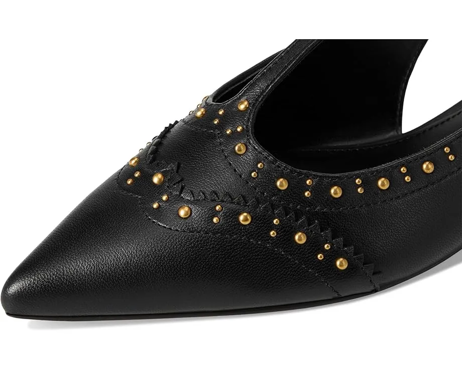 Vince Camuto Мюли Valkie на низком каблуке с Т-образным ремешком и декоративными шипами