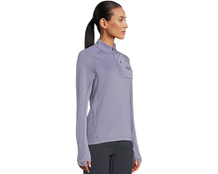 Кофта Mountain Hardwear Up First Tech Fleece с молнией на четверть