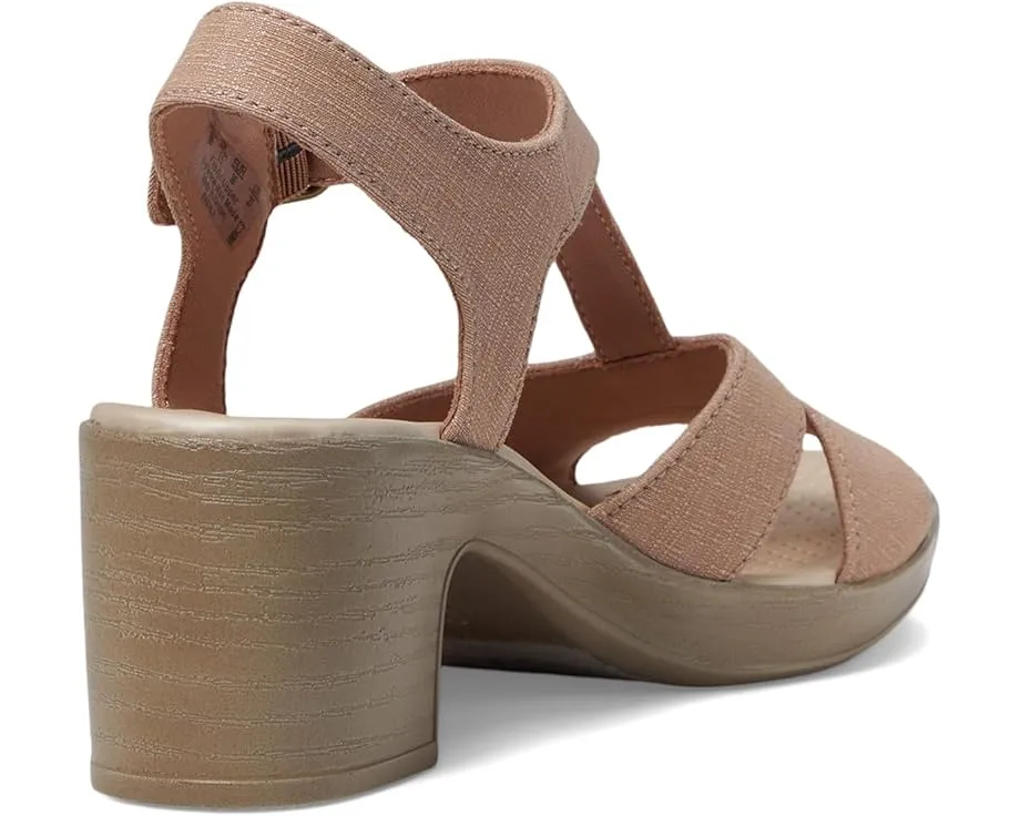 Босоножки Bzees Everly Strappy на блочном каблуке с технологией Cloud