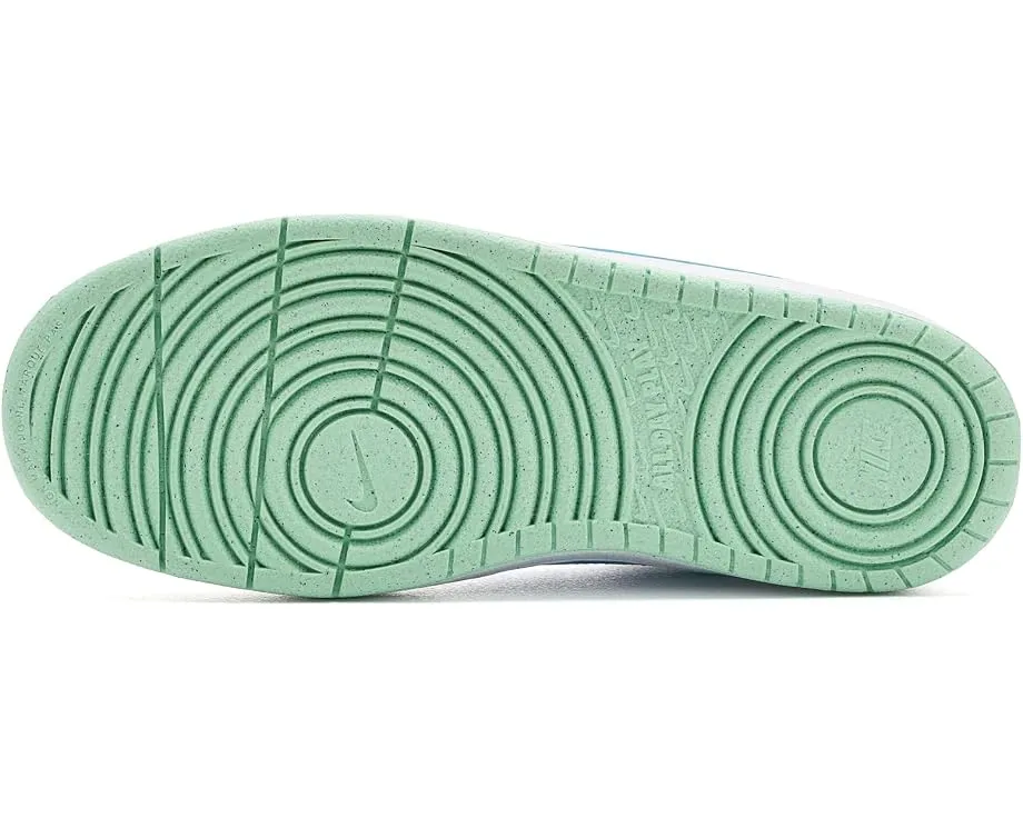 Кроссовки Nike Court Borough Low Fade для детей White/Arctic Green/Football Grey