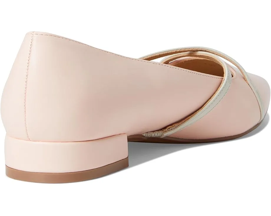 Туфли Camby на устойчивом каблуке с перекрестными ремешками и заостренным носком