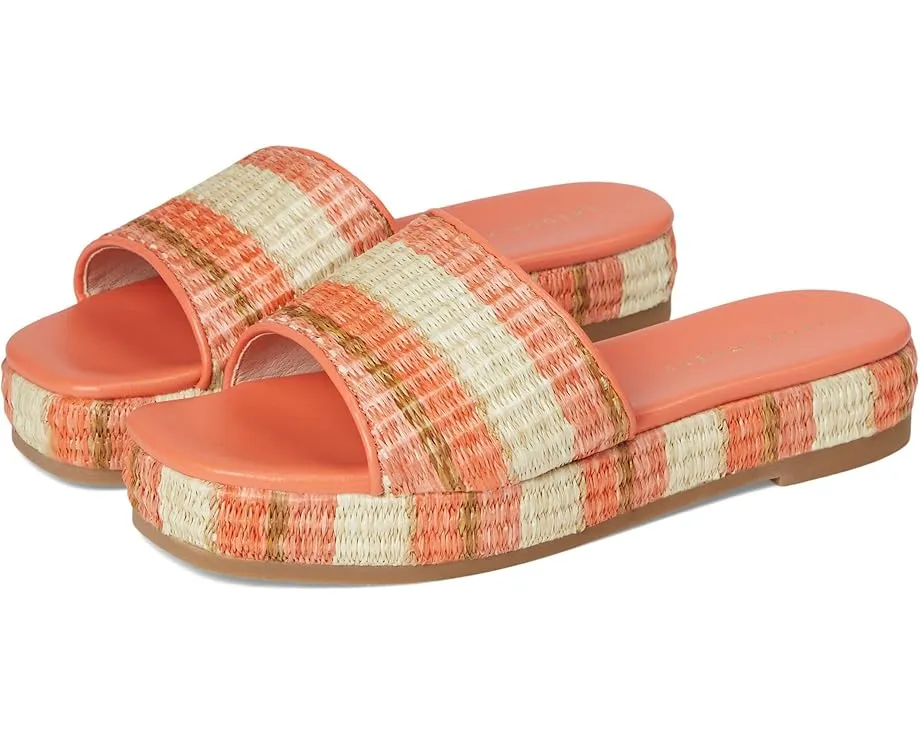 Сандалии Jack Rogers Bay Flatform на платформе с верхом из кожи и подошвой из резины