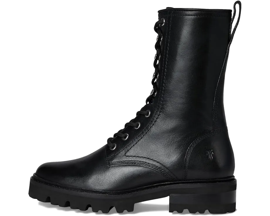 Ботинки Frye Olivia Combat на шнуровке с массивным каблуком 3.8 см