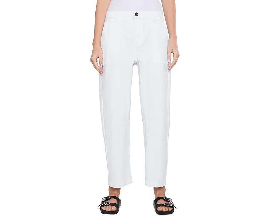 Джинсы KUT from the Kloth Ashton Wide Leg Barrel в оттенке Optic White