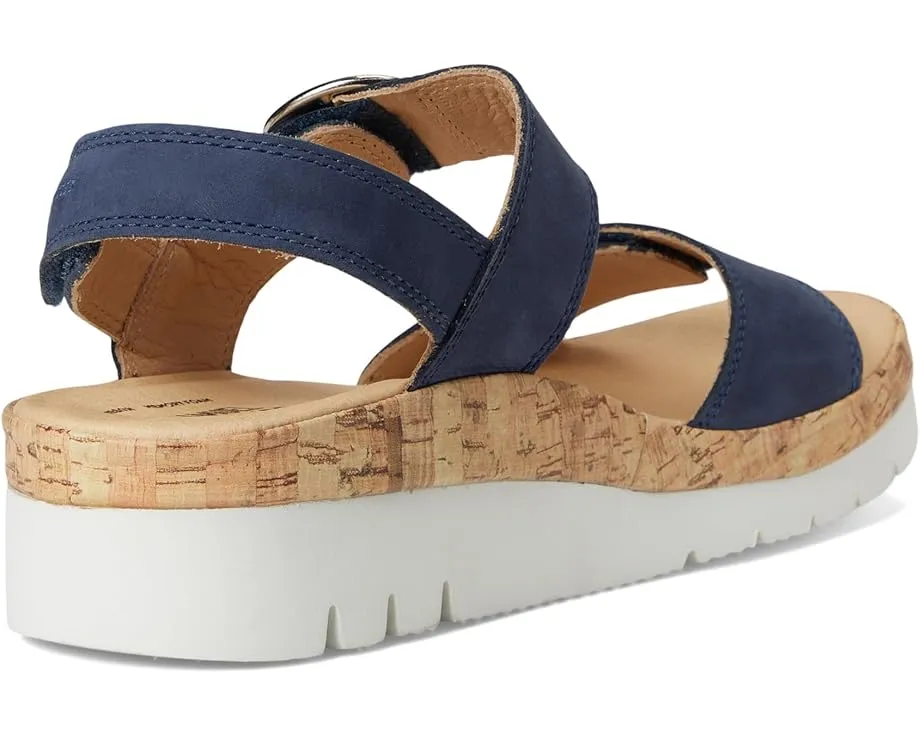 Сандалии Samuel Hubbard Portola Two-Strap с регулируемыми липучками и клиновидным каблуком