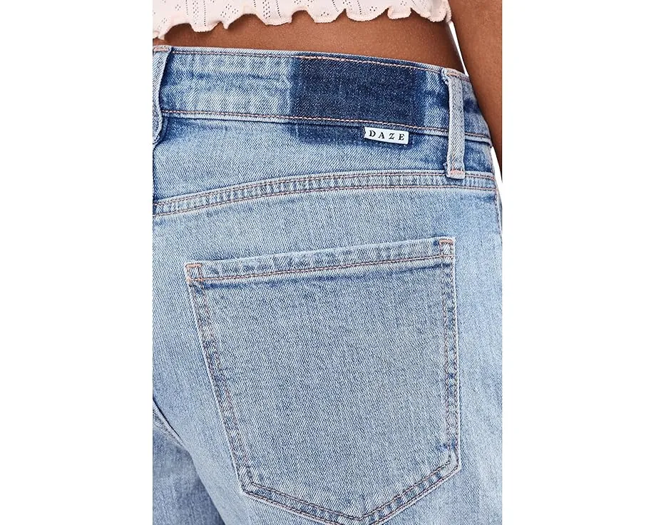 DAZE Keeper Crop Low Rise Straight Cropped в цвете Obviously Vintage