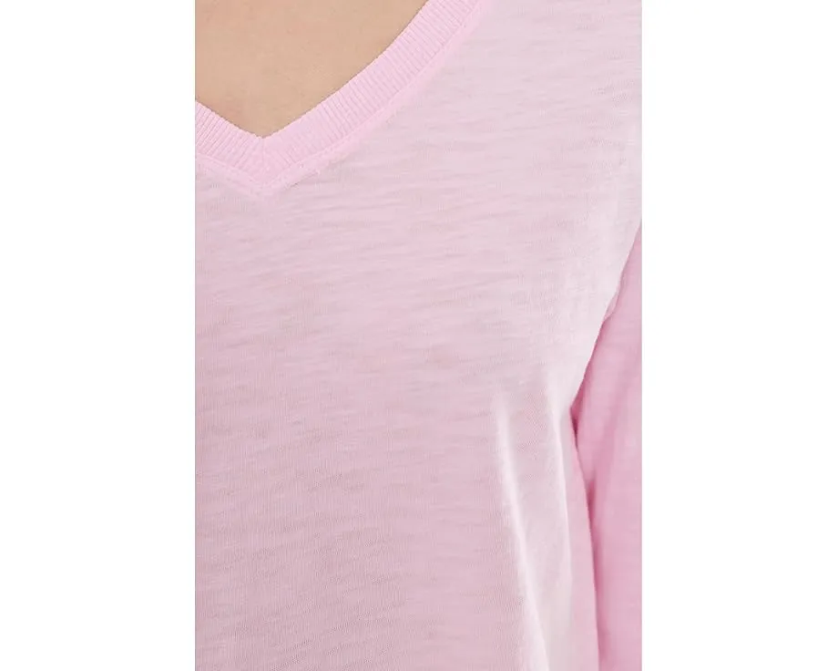 Garment Dye Tees - V-Neck 3/4 Sleeve Tee