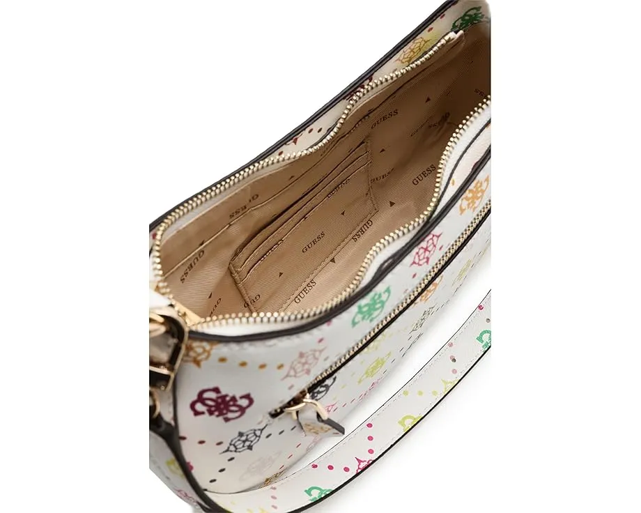 Сумка Emelie Logo через плечо от GUESS с верхней молнией