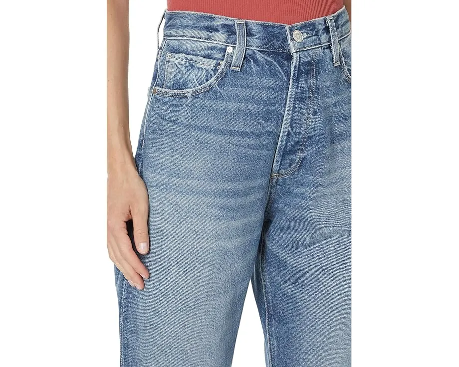 Укороченные джинсы Paige Billy с застежкой на пуговицах под планку