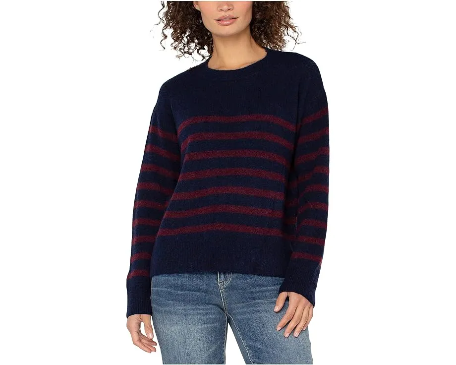 Liverpool Los Angeles свитер оверсайз с круглой горловиной и длинным рукавом