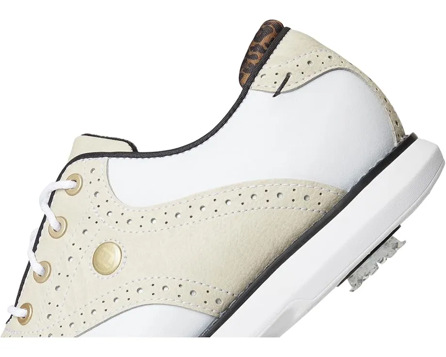 Гольф обувь FootJoy Traditions с водонепроницаемой конструкцией и шипами