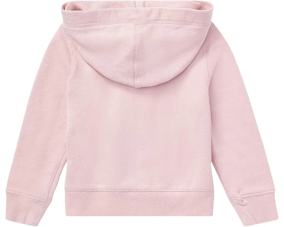 Детское худи Polo Ralph Lauren Kids из мягкого флиса с капюшоном