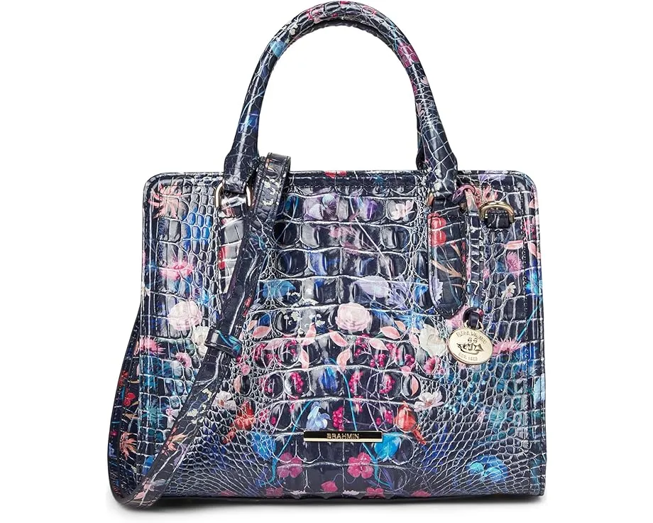 Сумка Brahmin Cami среднего размера с квадратной формой и карманами