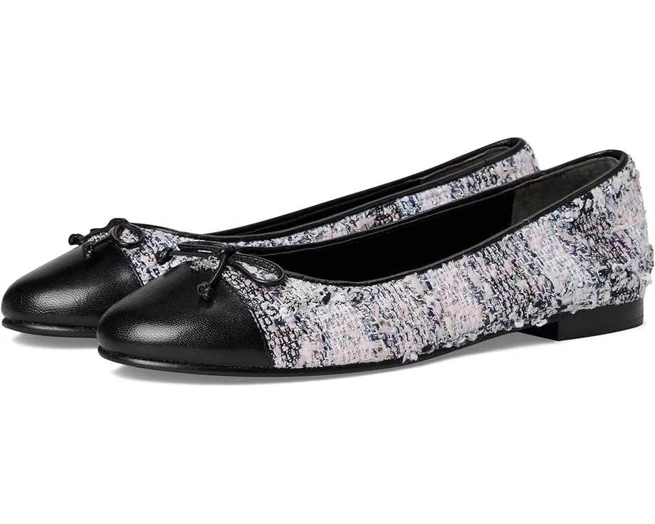 Балетки Tory Burch Cap Toe с бантом и контрастным мыском