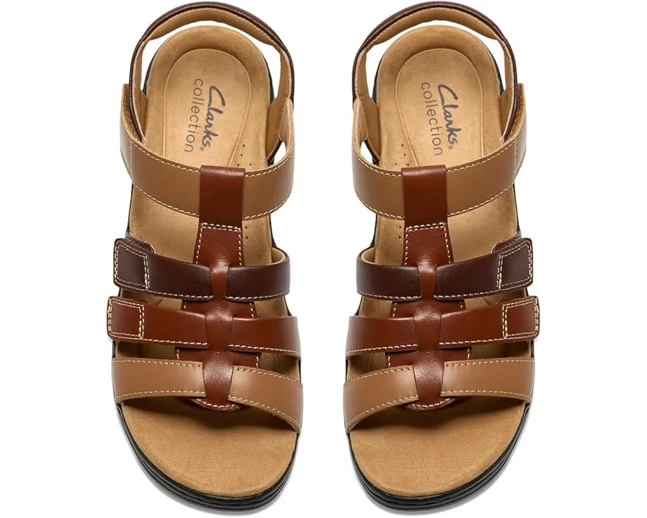 Сандалии Clarks Merliah 2 Ruby на танкетке с регулируемыми ремешками и мягкой стелькой