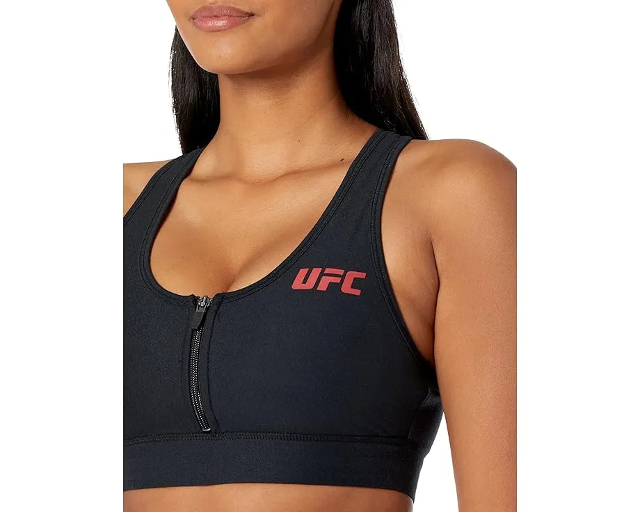 Спортивный бюстгальтер UFC Core с фронтальной молнией и технологией влагоотведения