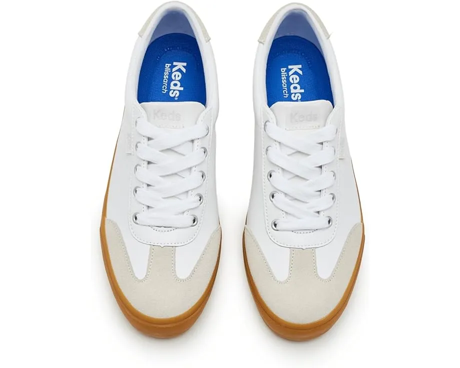 Keds Jump Kick T-Toe кроссовки с Т-образным носком из кожи на шнурках