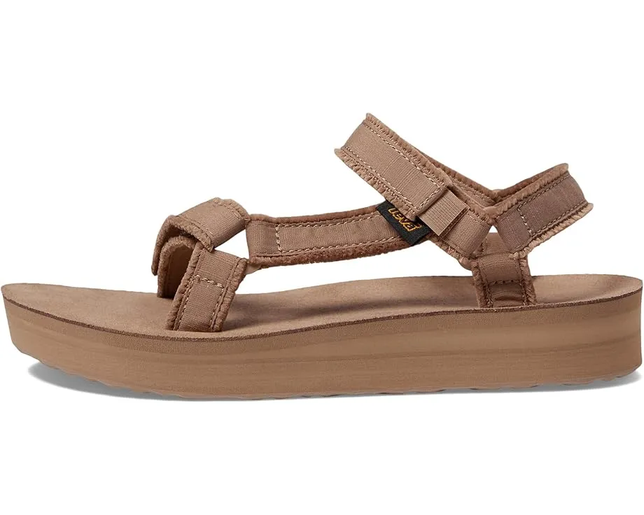 Сандалии Teva Midform Universal Canvas на платформе с застежкой на липучке
