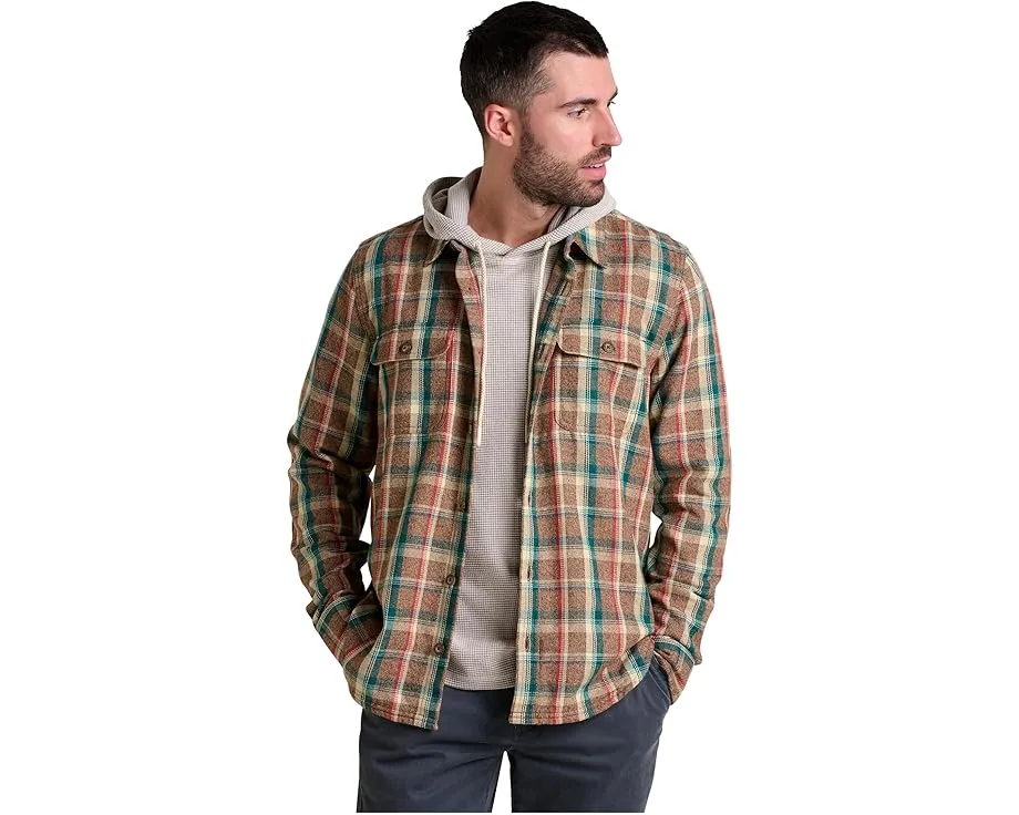 Рубашка Toad&Co Ranchero Long Sleeve Shirt с накладками на локтях