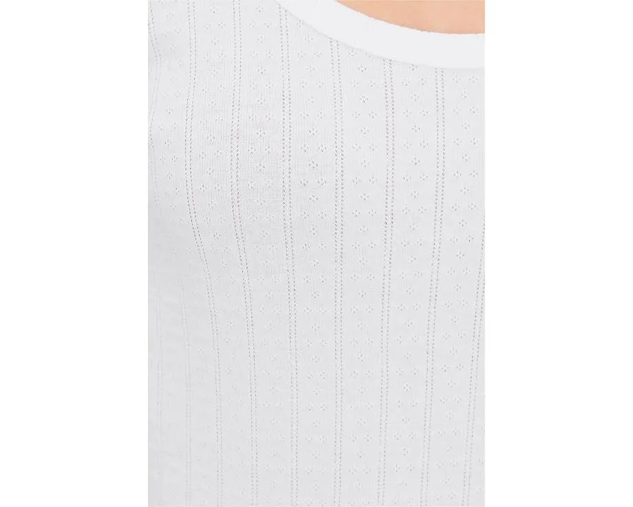 Футболка Michael Stars Cecile с круглым вырезом и коротким рукавом