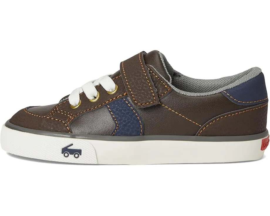 Детские кроссовки Connor с перекрестными шнурками и резиновым мыском от See Kai Run