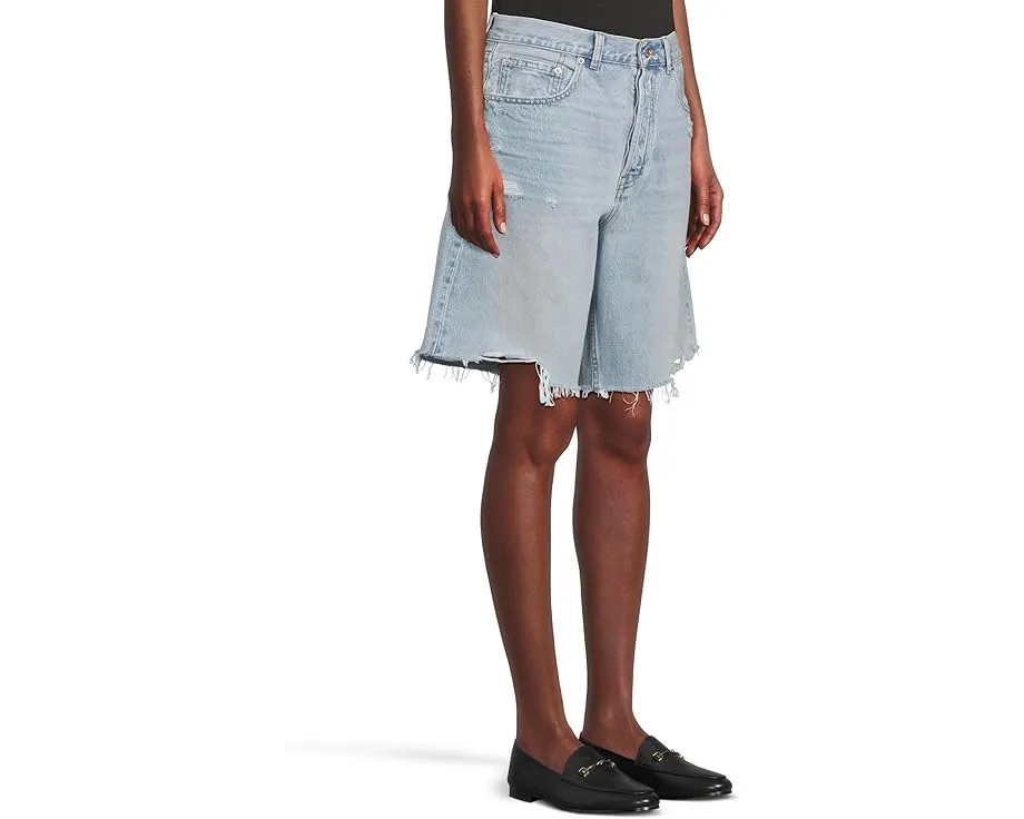 Madewell The Essex Long Baggy Short с пятью карманами