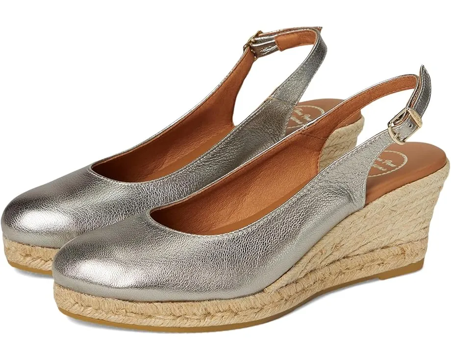 Toni Pons Туфли-лодочки Bremen-5P из металлизированной кожи на клине