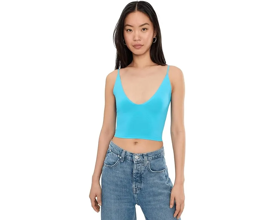 Топ Round Two Skinny Strap с глубоким V-вырезом и открытой спиной Free People