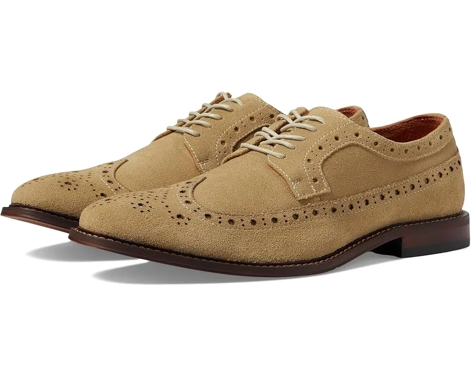 Оксфорды Stacy Adams Marligan Wing Tip из замши с перфорацией