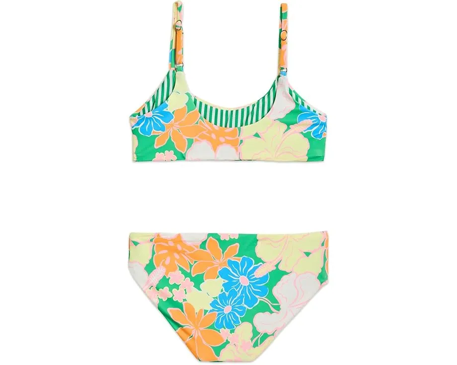 Детский купальник Maaji Kids Tropic Lei Utah с реверсивным принтом