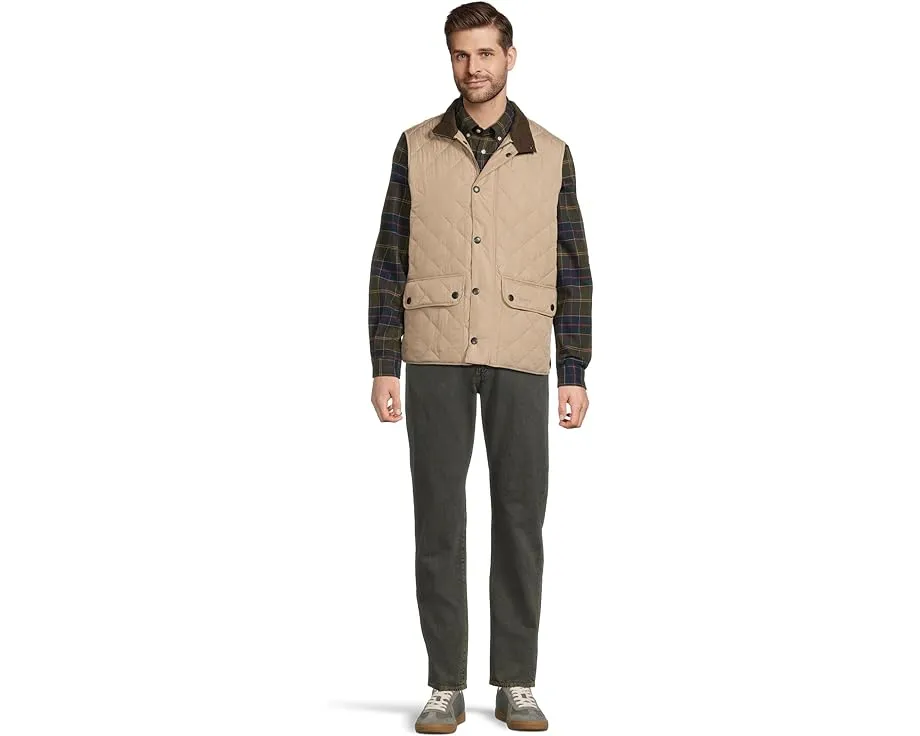 Жилет Barbour Lowerdale Gile с стежкой в ромб и накладными карманами