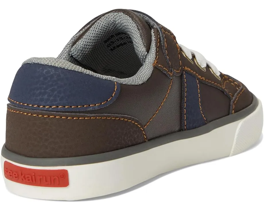 Детские кроссовки Connor с перекрестными шнурками и резиновым мыском от See Kai Run