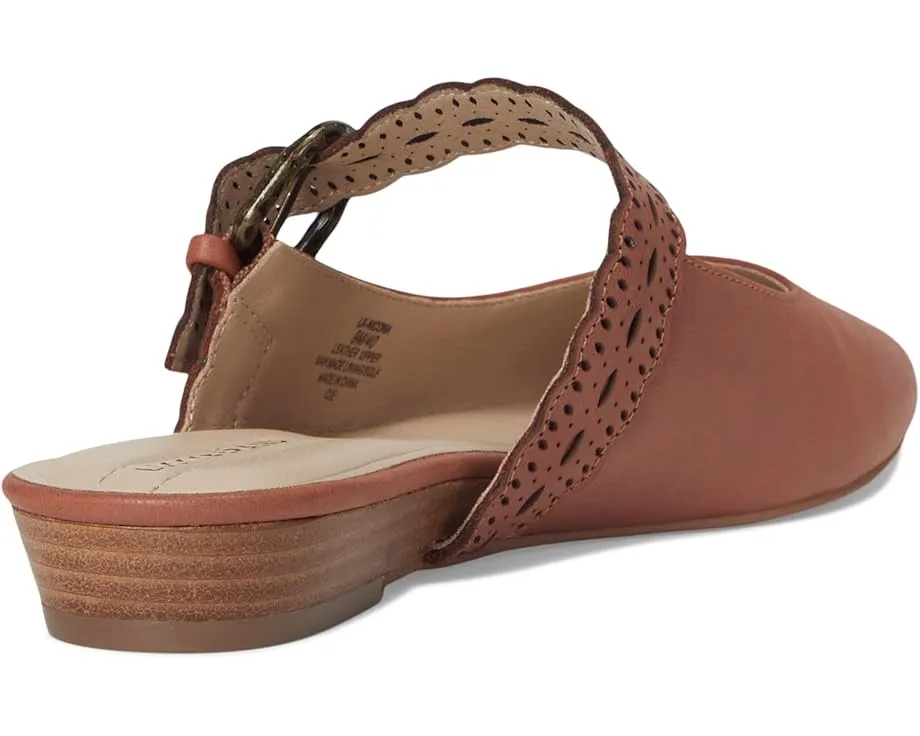 Лоферы Lucky Brand Nicona с перфорацией и клиновидным каблуком