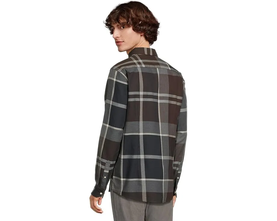 Рубашка Barbour Dunoon из хлопка твил с классическим кроем